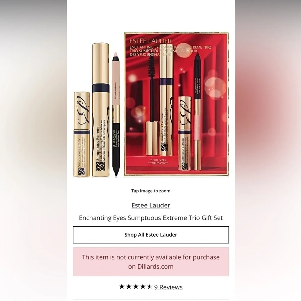 Enchanting Eyes Sumptuous Extreme Trio Gift Set - $79 value NIP